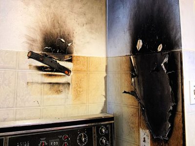 Fire Damage Restoration Project